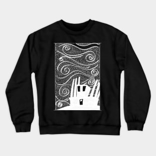 Starry Factory Night Crewneck Sweatshirt